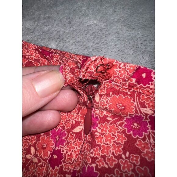 Women’s Vintage Cotton Floral Skirt 16 - Picture 8 of 9